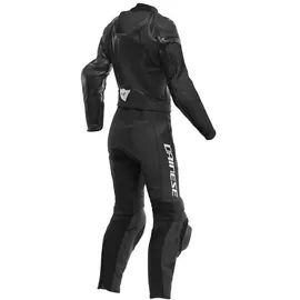 Dainese Mirage Lederkombi - Schwarz/Schwarz/Weiß / 112