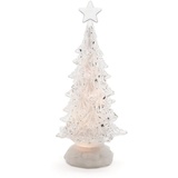 Konstsmide LED Baum »Acryl, Weihnachtsdeko«, rotierend, Höhe ca. 30 cm, weiß