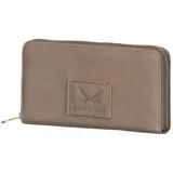 Sansibar Geldbörse Zip Wallet Damen taupe