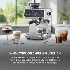 CASO Design 1826 Espresso Gourmet & Grind Siebträgermaschine