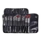 BIFULL CLEISSY Lederpinsel-Set, Schwarz, Standard, 18 Stück