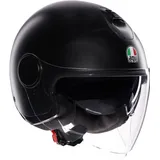 AGV Eteres Mono, Jethelm schwarz, unisex, 55
