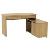 Jahnke Eckschreibtisch Libre C 155 E Montana Eiche