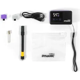 Dynamic Turblo Akku-Luftpumpe Mini-Kompressor schwarz