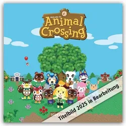 Nintendo – Animal Crossing 2025 – Wandkalender