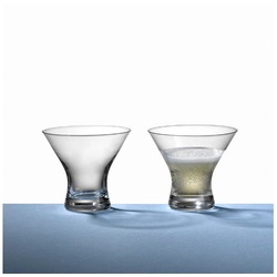Crystalex Sektglas Sektschale Sektglas Mini Cocktail Kristallgläser 180 ml 4er Set, Kristallglas, Kristallglas, Bohemia weiß