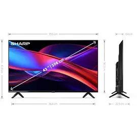 Sharp 43GD2225E 43" Full HD LED Roku TV