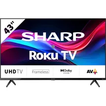 Sharp 43GJ4225E 43" 4K LED Roku TV