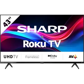 Sharp 43GJ4225E 43" 4K LED Roku TV