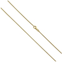 VIVANCE Collierkettchen »333 Gold Schlangenkette«, 36967715-0 gelb