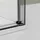 Bernstein Eckdusche DX906 FLEX Schiebetür Soft-Close 8mm Nano Echtglas Schwarz matt 80x160cm