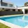 prestige home living outdoor WPC-Sichtschutzzaun 9,1 x 1,3 m Grau
