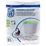 Catit Ersatzreinigungsfilter, Trinkbrunnenfilter, für die 3L Catit Trinkbrunnen, 3er Pack