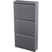 [en.casa] Sokndal 50 x 104 x 15 cm grau / grau