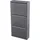 [en.casa] Sokndal 50 x 104 x 15 cm grau / grau