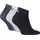 Puma Sneakersocken 3er Pack Blau/Grau 47-49