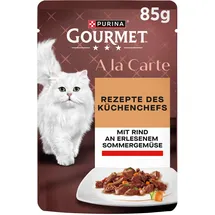 Purina Gourmet A la Carte Rind und Gemüse 26 x 85 g