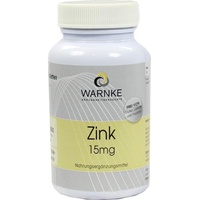Warnke Vitalstoffe Zink 15 mg Tabletten 250 St.