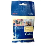 Brother Schriftband MK-621 schwarz auf gelb 0,9cm x 8m