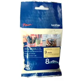 Brother Schriftband MK-621 schwarz auf gelb 0,9cm x 8m