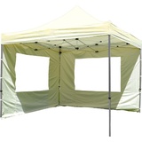 VCM Falt Pavillon 3x3m champagner (300 cm, 300 cm)