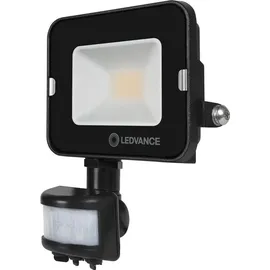 LEDVANCE Außenstrahler Aluminium 5,3 cm mit Bewegungsmelder schwarz