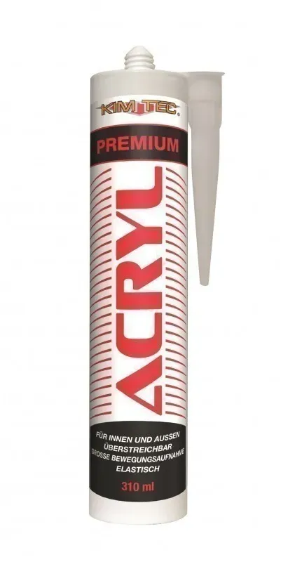 KIMTEC® Acryl Fugendichtstoff PREMIUM - weiß - 310ml