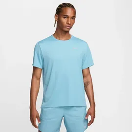 Nike Dri-FIT UV Miler kurzarm Laufshirt Herren 464 denim turq/reflective silv S