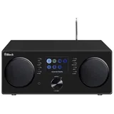 Block Internetradio CR-20 schwarz DAB+ USB Bluethooth Holzgehäuse - Schwarz