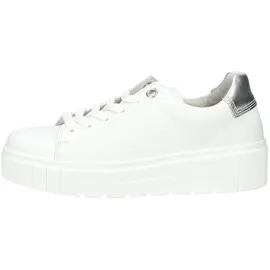 Gabor Davos Plateau-Sneaker Damen Silber/Weiß 39