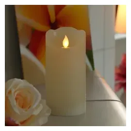 MARELIDA LED Kerze 15 cm creme