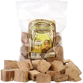 Axtschlag Wood Chunks-Eiche Räucherholz 1,5 kg