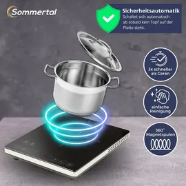 sommertal Induktionskochfeld 1 Platte