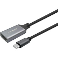 VivoLink USB-C to HDMI female Cable 2m (2 m, USB C), Video Kabel