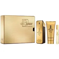 Paco Rabanne One Million Eau De Toilette Spray Set 3 Stück 2019-100 ml