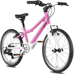 Kinderfahrrad 20 Zoll ab 6 Jahre Superleicht 7 Gang Fahrrad in Rosa Weiss rosa|WEISS|orchideenpink 20