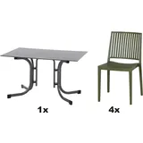 Siena Garden Urban Lights Set 5-tlg. Olive/Anthrazit