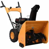 vidaXL Schneefräse 6,5 PS Gelb und Schwarz