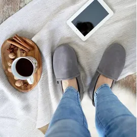 Hollert Pantoffeln Grau 46