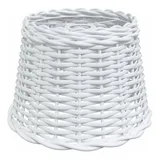 vidaXL Lampenschirm Weiß Ø30x20 cm Korbweide