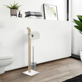 Wenko WC-Garnitur Samona Nature Braun