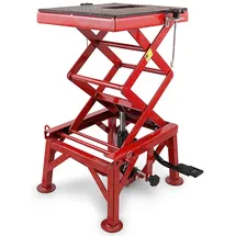 BITUXX Hebebühne Stahl 87 cm rot