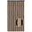 Flauschgardine Vorhang 100 cm x 200 cm Beige Braun