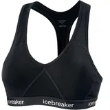 Icebreaker Sprite Racerback Bra Black - Black - XS