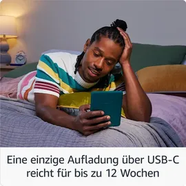 Amazon Kindle Paperwhite (2024), 7-Zoll Display, mit Werbung, 16 GB E-Book-Reader Black