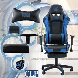 CLP Turbo XL Kunstleder schwarz/blau