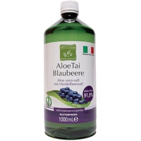 Benessence - Aloe Vera-Saft mit Blaubeere - 1000 ml - Made in Italy