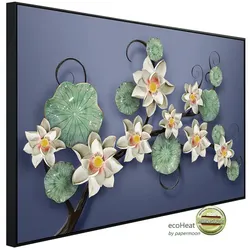 papermoon Infrarotheizung »EcoHeat - Blumen Ast«, Matt-Effekt - bunt