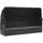 vidaXL Sofabett mit Sonnendach schwarz