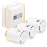 Netatmo Intelligenter Thermostat mit 3 Thermostatköpfen Heizkörperthermostat